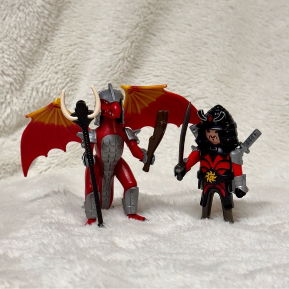Playmobil Other - Samurai and Dragon Action Figure Set